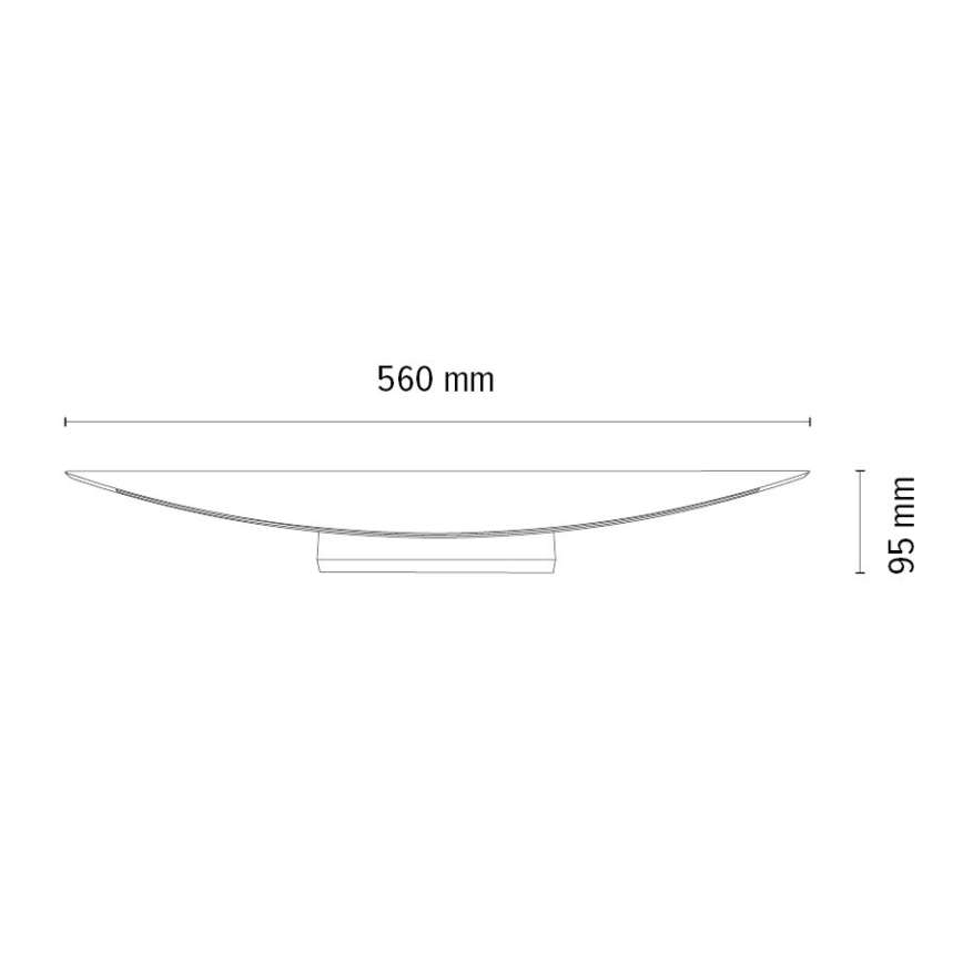 Applique murale à intensité variable DUBAI LED/6,5W/230V chêne – certifié FSC