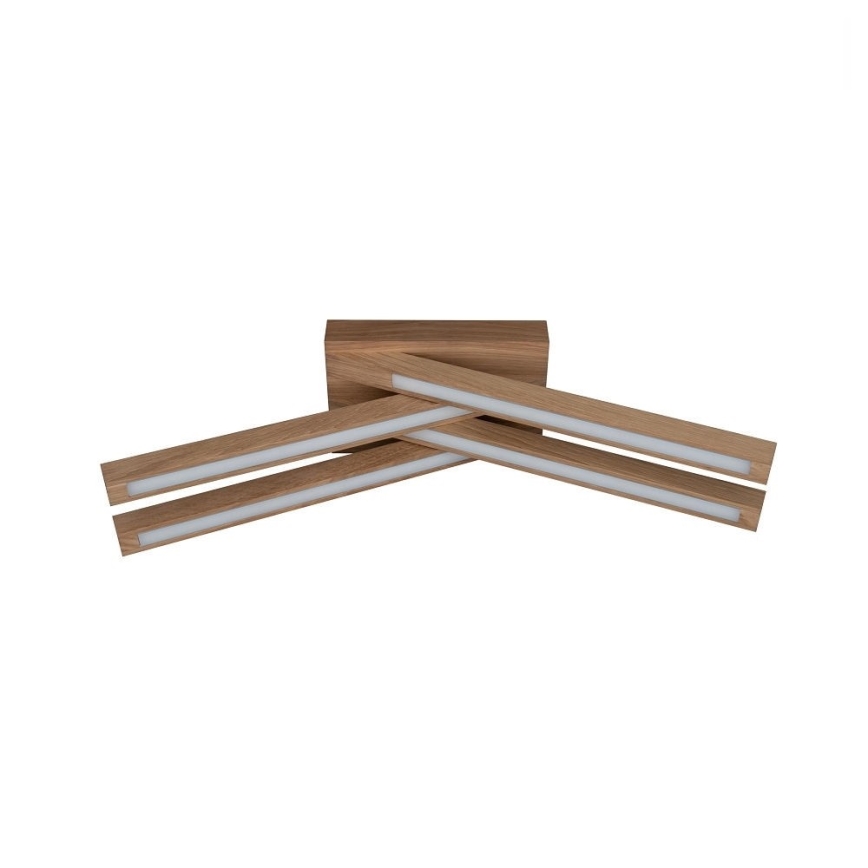 Plafonnier LINUS 4xLED/4,5W/230V chêne mat