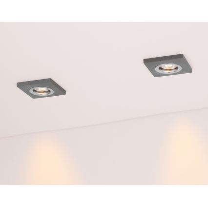Spot encastrable LED VITAR 1xGU10/5W/230V CRI 90 béton