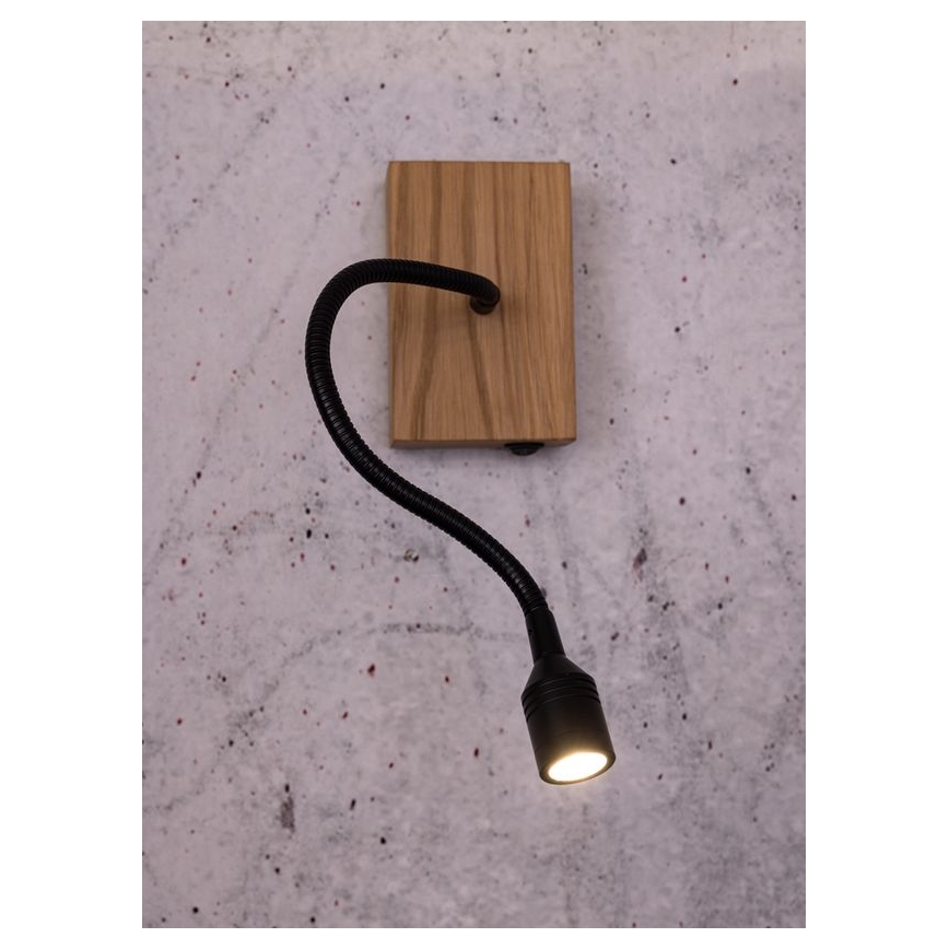 Applique murale LED LECTOR LED/2,5W/230V chêne