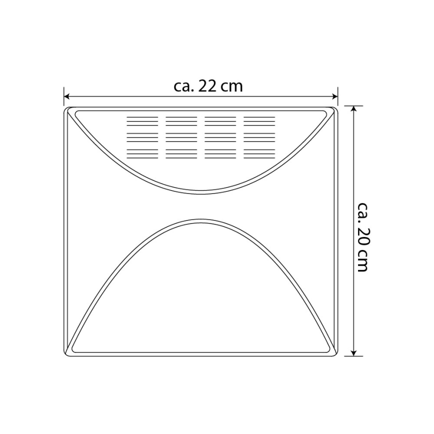Numéro de maison solaire LED/3x0,1W/2,4V IP44