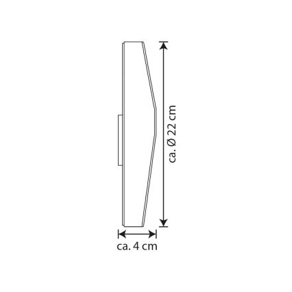 Numéro de maison solaire LED/3x0,1W/2,4V IP44 - certifié FSC