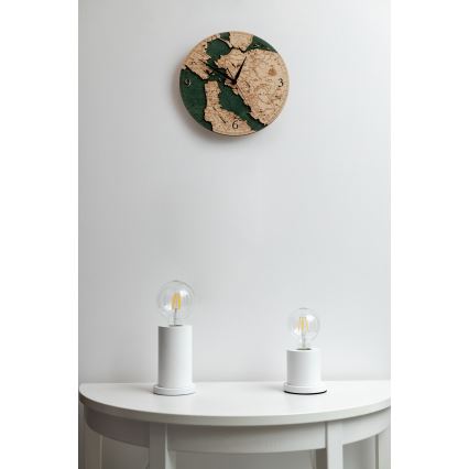 Lampe de table TASSE 1xE27/25W/230V hêtre