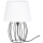 Spot-Light - Lampe de table MANGOO 1xE27/40W/230V blanche/noire