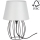 Spot-Light - Lampe de table MANGOO 1xE27/40W/230V grise/noire - certifié FSC