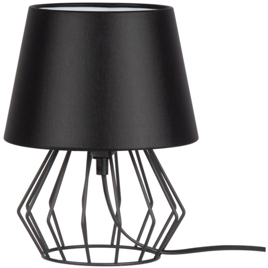 Spot-Light - Lampe de table MANGOO 1xE27/40W/230V noire