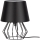 Spot-Light - Lampe de table MANGOO 1xE27/40W/230V noire