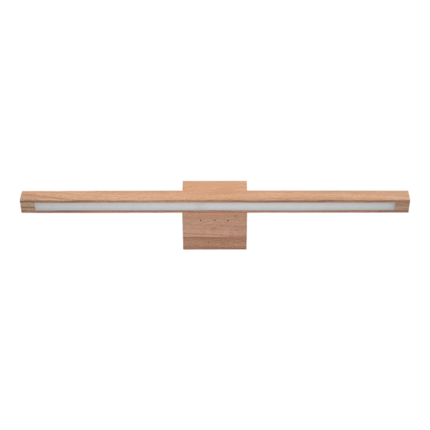 Éclairage de miroir salle de bain AQUAVIVA LED/9W/230V 60 cm IP44 chêne – Certifié FSC