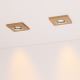 LOT 3x Spot encastrable LED VITAR 1xGU10/5W/230V chêne – FSC certifié