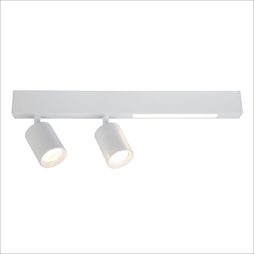 Spot MAGNET LED/5W/230V + 2xGU10/60W 3000/4000K blanc