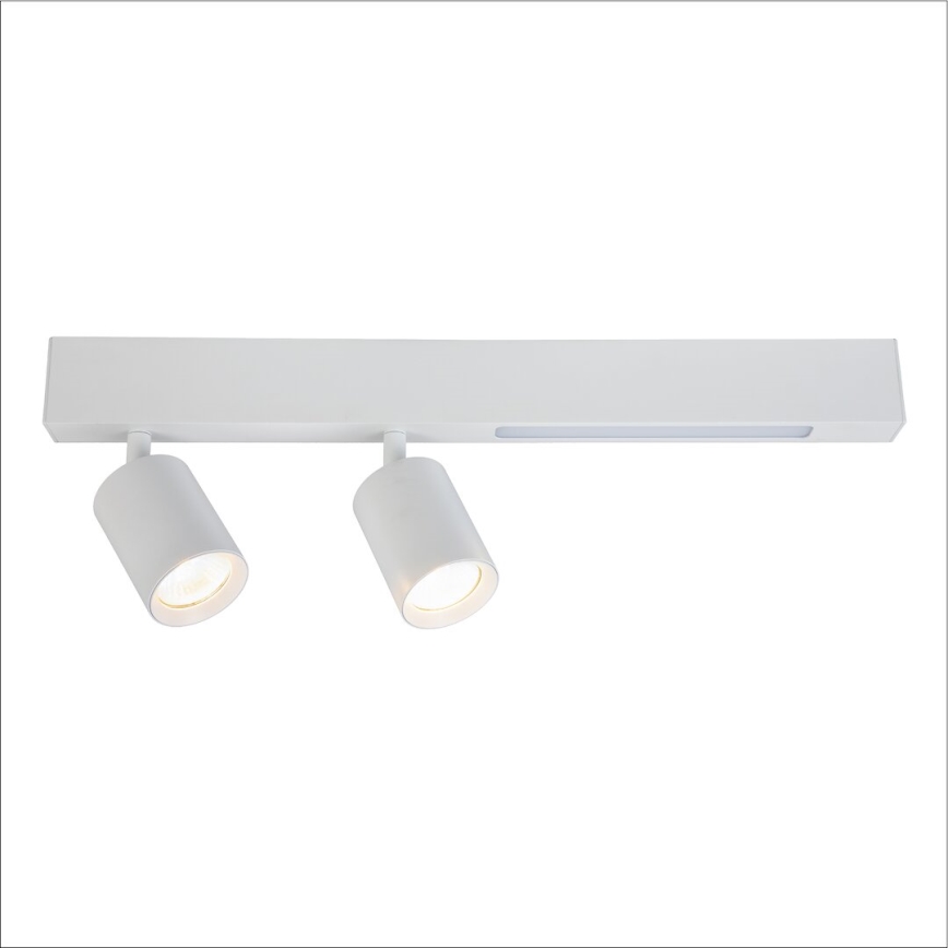 Spot MAGNET LED/5W/230V + 2xGU10/60W 3000/4000K blanc