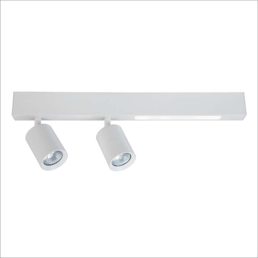 Spot MAGNET LED/5W/230V + 2xGU10/60W 3000/4000K blanc
