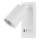 Spot mural avec USB CHARGE LED/5W/230V blanc