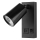 Spot mural avec USB LED/5W/230V noir