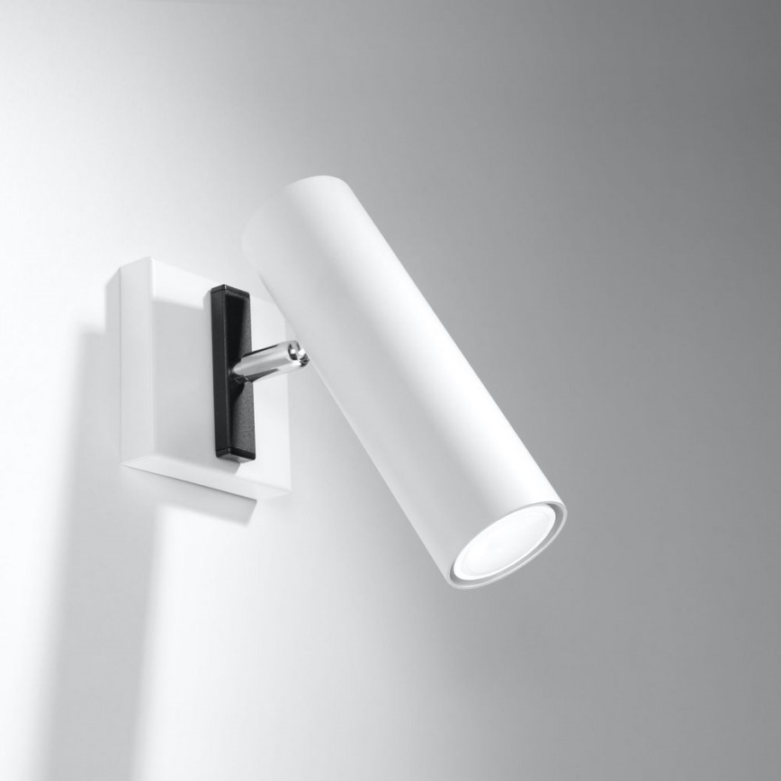 Spot mural DIREZIONE 1xGU10/40W/230V blanc