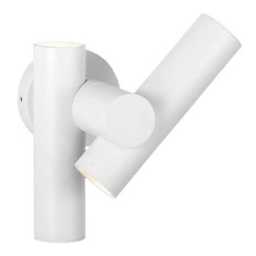 Spot mural extérieur flexible 2xLED/3W/230V 4000K IP44 blanc