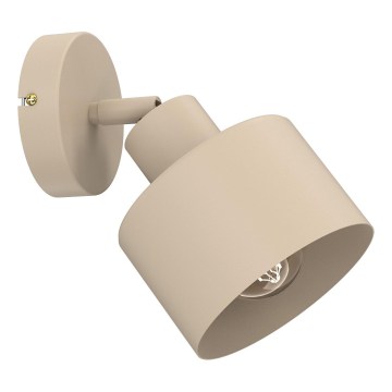 Spot mural PARKLA 1xE27/15W/230V beige