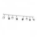Spot NEST 8xGU10/8W/230V blanc/chrome brillant