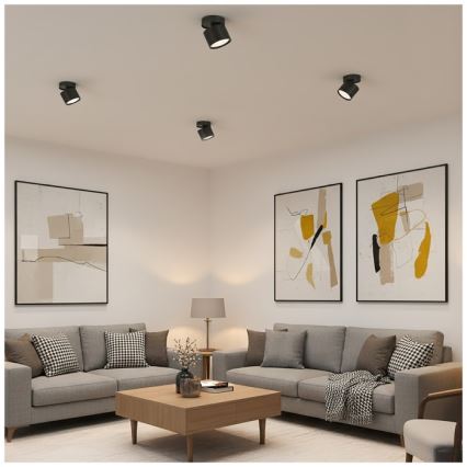 Spot OH12F 1xGX53/35W/230V 8,5 cm noir