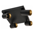 Spot orientable FILO 4xGU10/30W/230V noir/doré