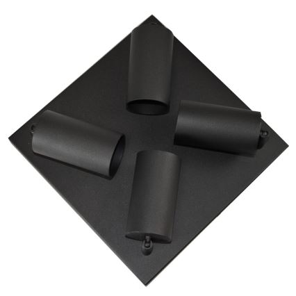 Spot orientable FILO 4xGU10/30W/230V noir/doré