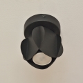 Spot orientable GAMBIT 1xGU10/10W/230V noir