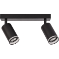 Spot orientable PIPE 2xGU10/10W/230V noir