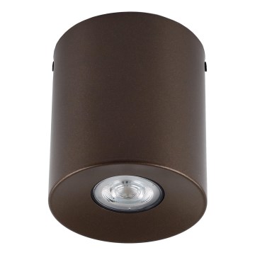 Spot ORION 1xGU10/10W/230V 12,5 cm marron