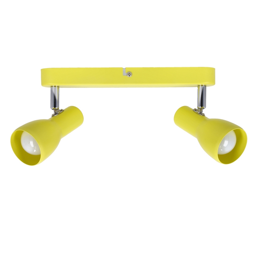 Spot PICARDO 2xE14/40W/230V jaune