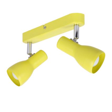 Spot PICARDO 2xE14/40W/230V jaune