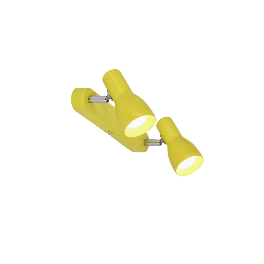 Spot PICARDO 2xE14/40W/230V jaune