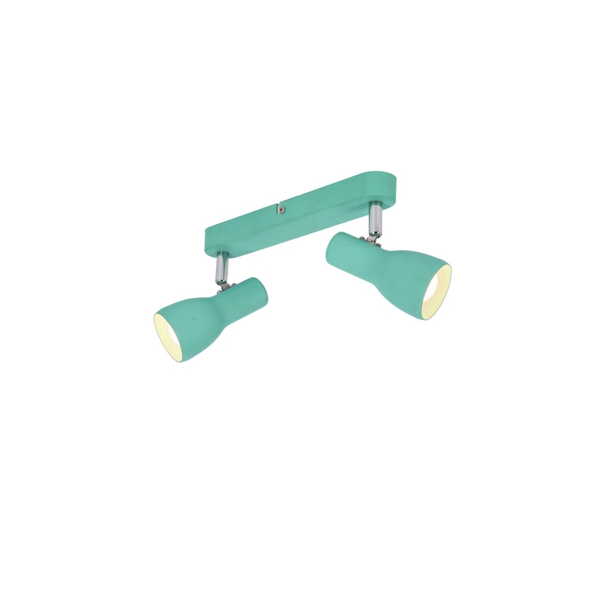 Spot PICARDO 2xE14/40W/230V turquoise