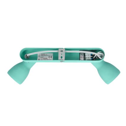 Spot PICARDO 2xE14/40W/230V turquoise