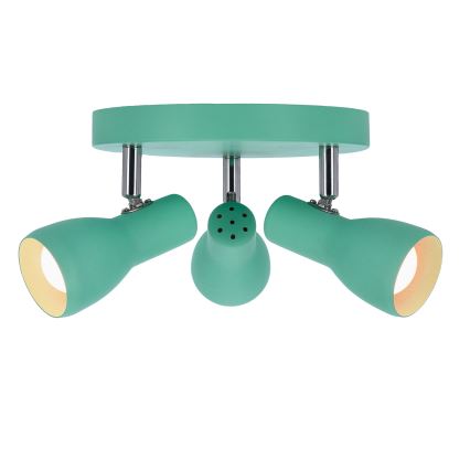 Spot PICARDO 3xE14/40W/230V turquoise