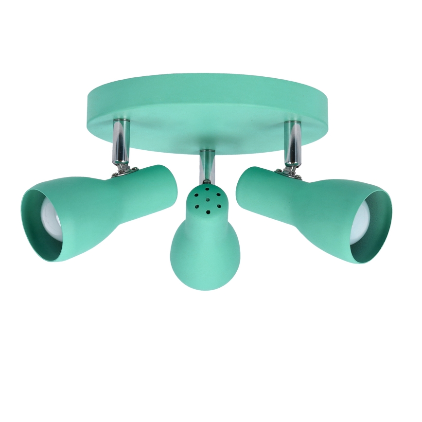 Spot PICARDO 3xE14/40W/230V turquoise