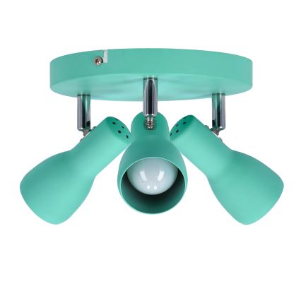 Spot PICARDO 3xE14/40W/230V turquoise