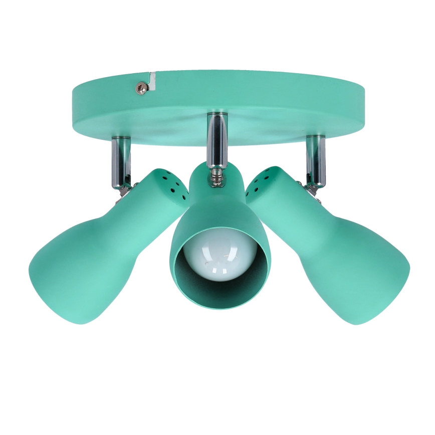 Spot PICARDO 3xE14/40W/230V turquoise