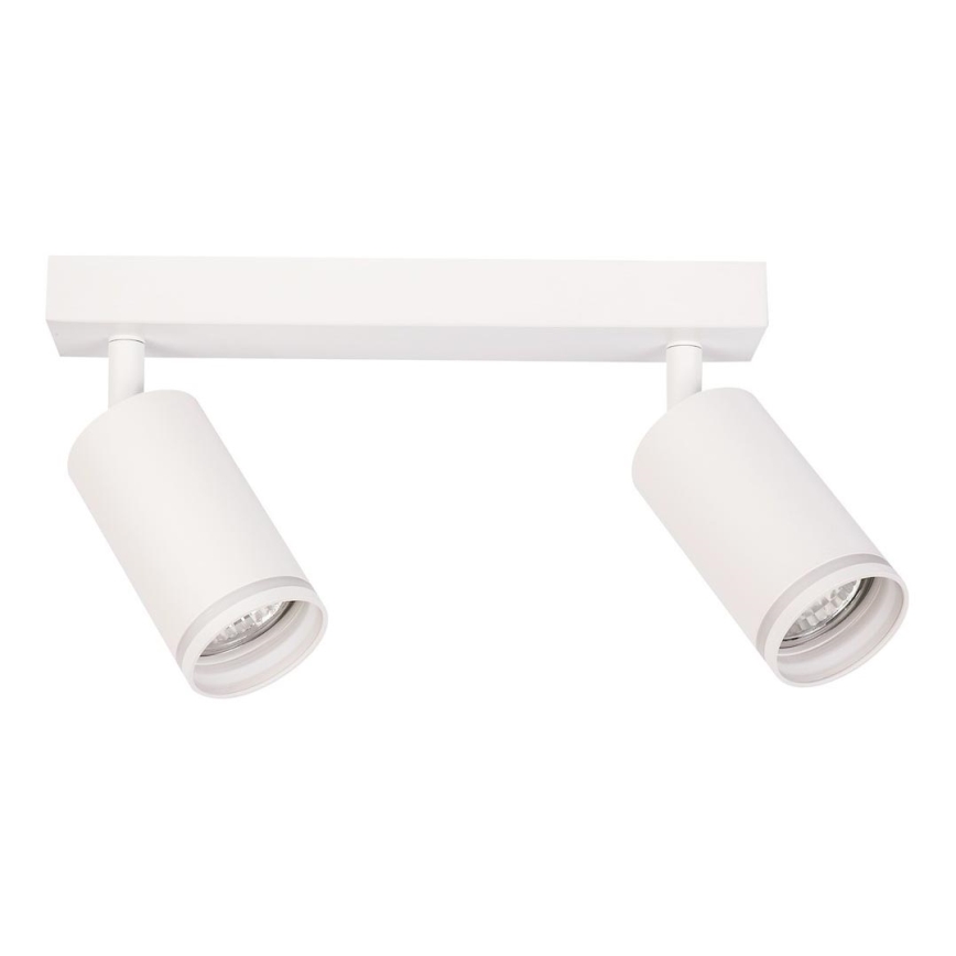 Spot PIPE 2xGU10/10W/230V blanc