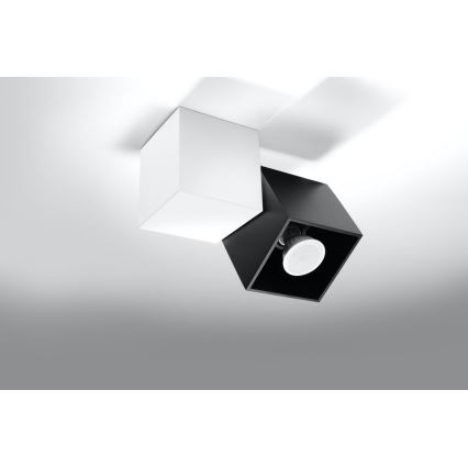 Spot plafond OCCHIO NERO 1xGU10/40W/230V