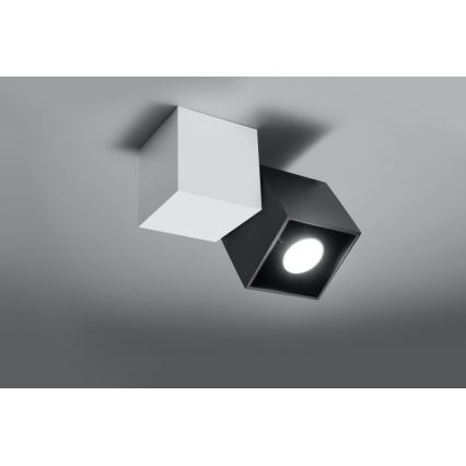 Spot plafond OCCHIO NERO 1xGU10/40W/230V