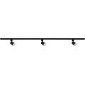 Spot pour rail ALTEAR 3xGU10/10W/230V 1,5 m noir