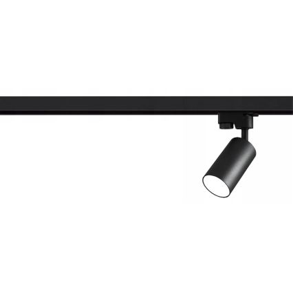 Spot pour rail monophasé 1x GU10/10W/230V, noir