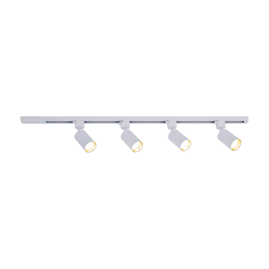 Spot pour rail TRACER 4xGU10/10W/230V 1 m blanc