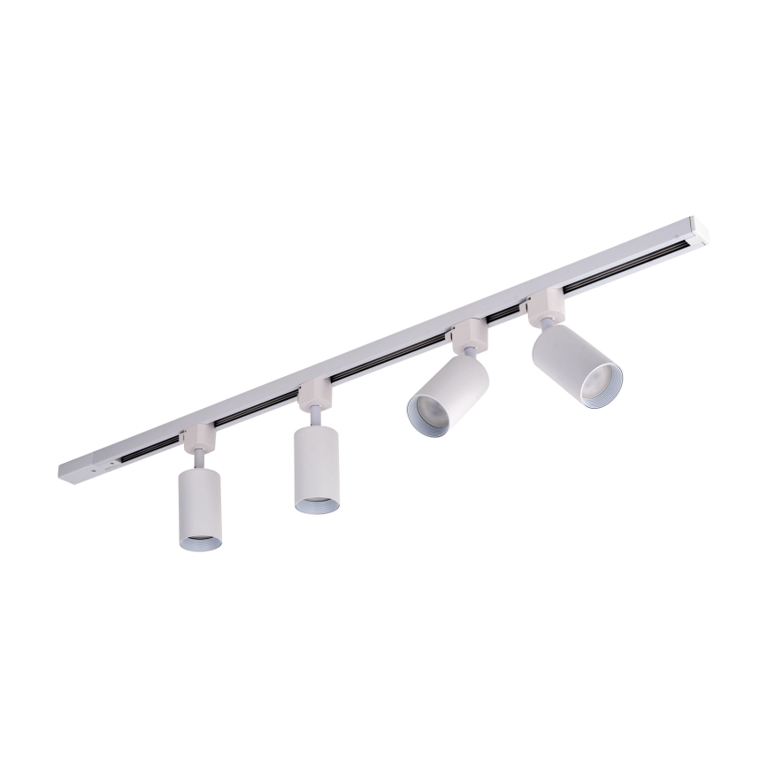 Spot pour rail TRACER 4xGU10/10W/230V 1 m blanc