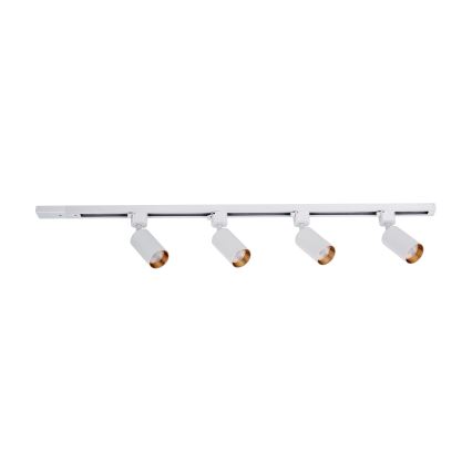 Spot pour rail TRACER 4xGU10/10W/230V 1 m blanc