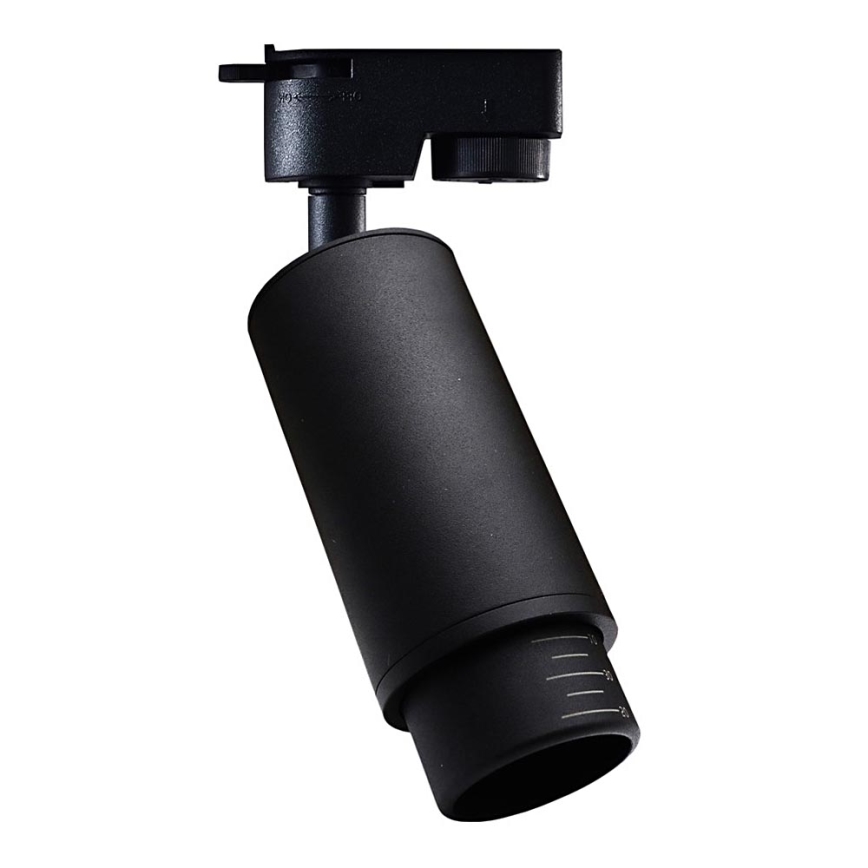 Spot pour système de rail MICA 1xGU10/25W/230V monophase noir