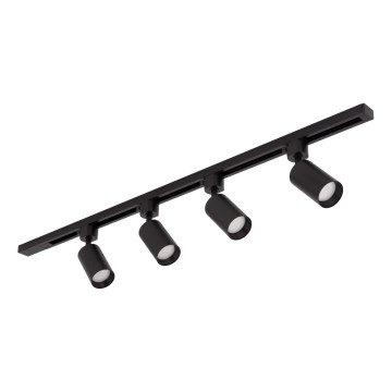 Spot pour système de rails TRACER 4xGU10/10W/230V 1 m noir