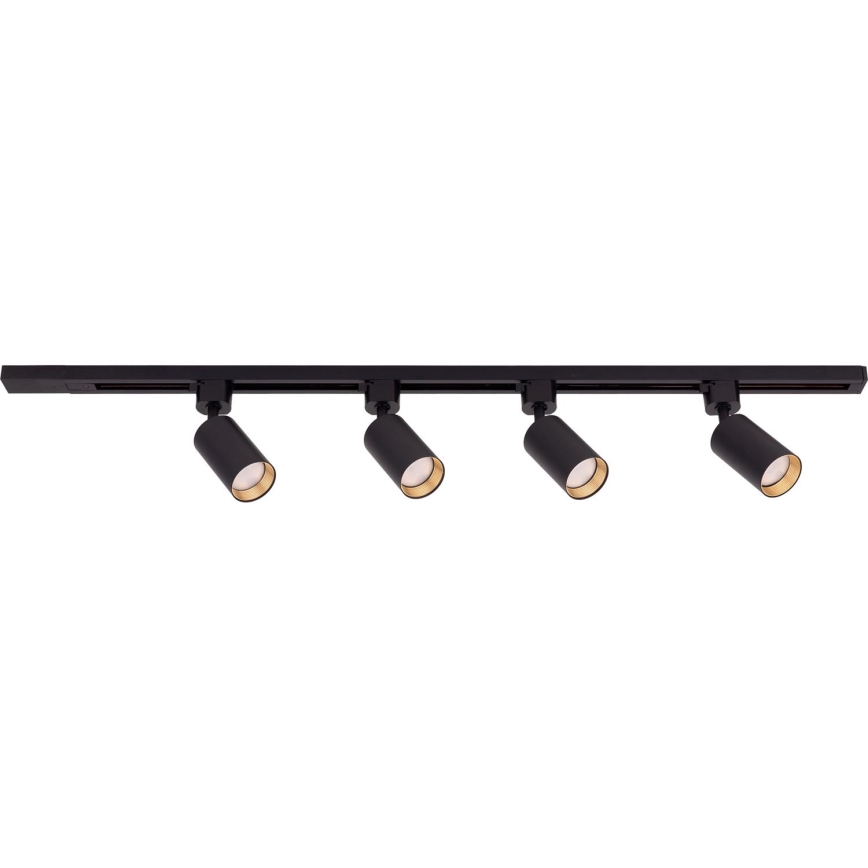 Spot pour système de rails TRACER 4xGU10/10W/230V 1 m noir
