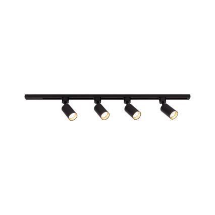 Spot pour système de rails TRACER 4xGU10/10W/230V 1 m noir