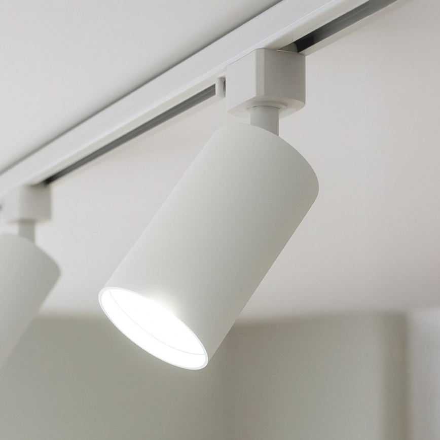 Spot pour système sur rail monophasé TIGER 1xGU10/10W/230V blanc